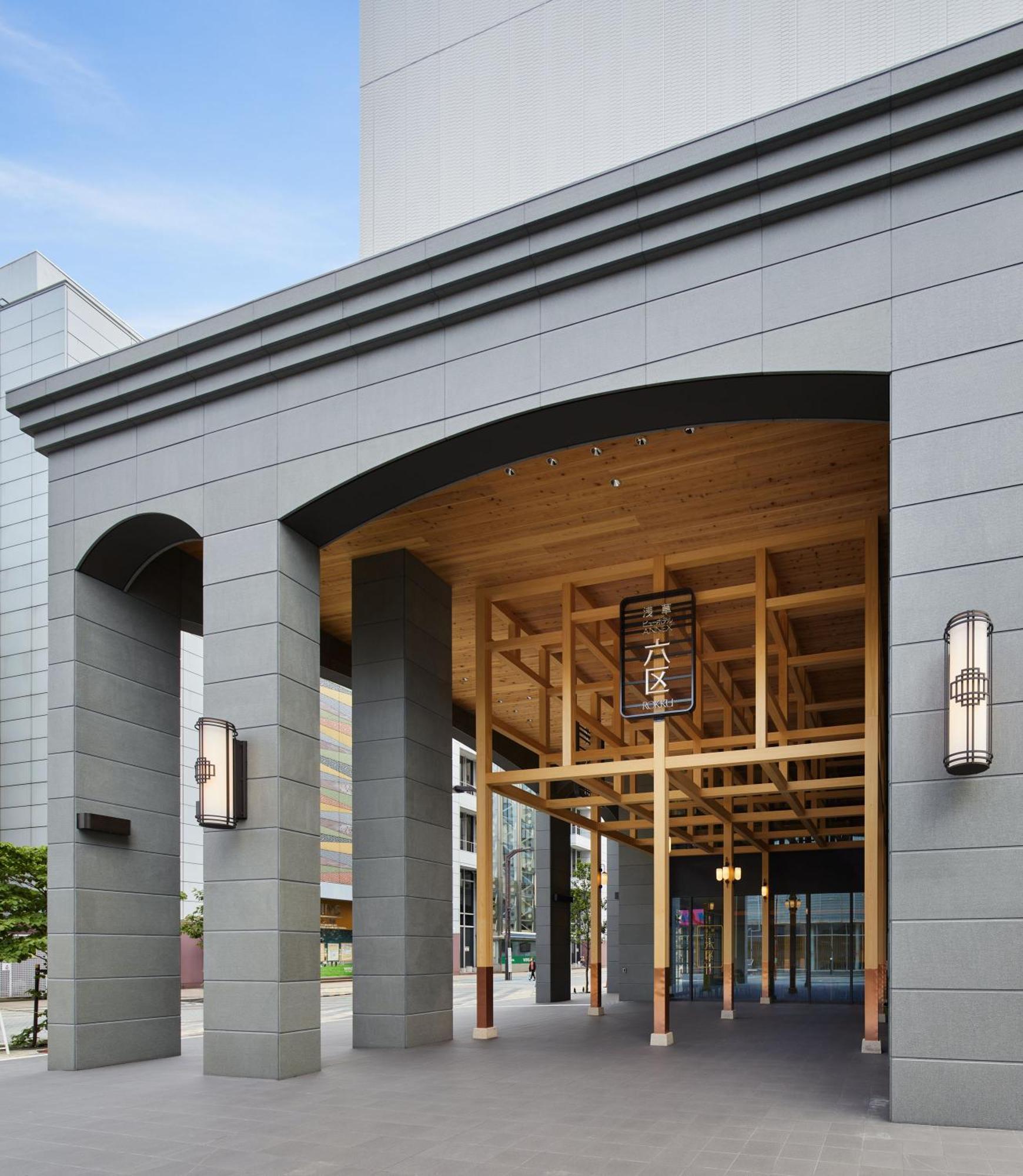 Asakusa View Hotel Annex Rokku طوكيو المظهر الخارجي الصورة